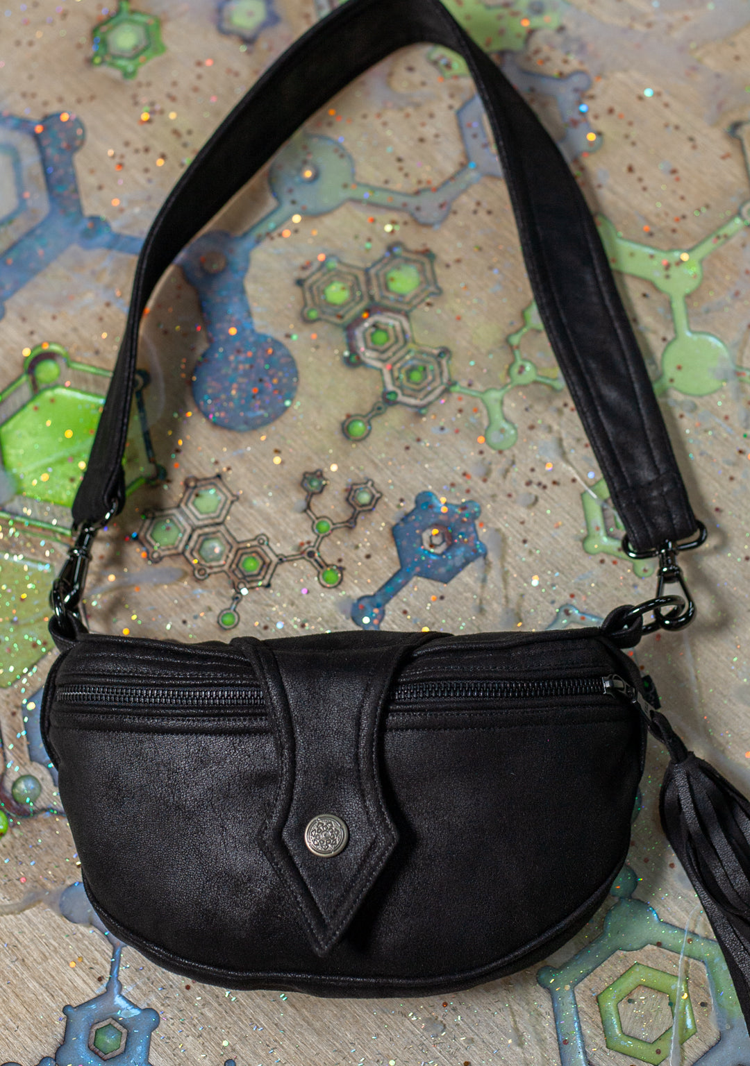 Hand Bag / Fake Leather - BLAK Rider